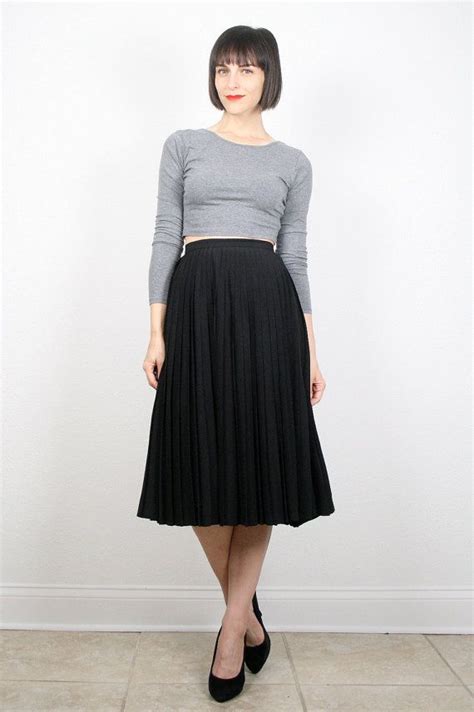 chanel black skirt|vintage Chanel skirt.